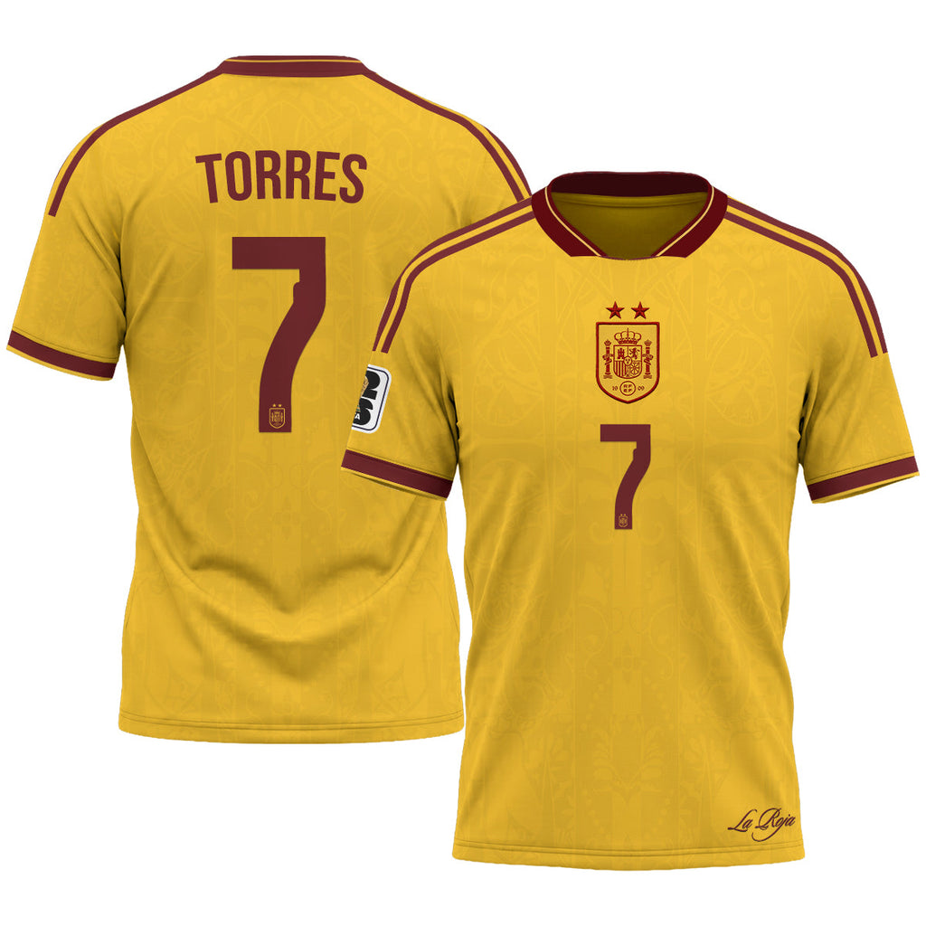Spain 2026 Soccer Champions Vapor Jersey V2- Printed