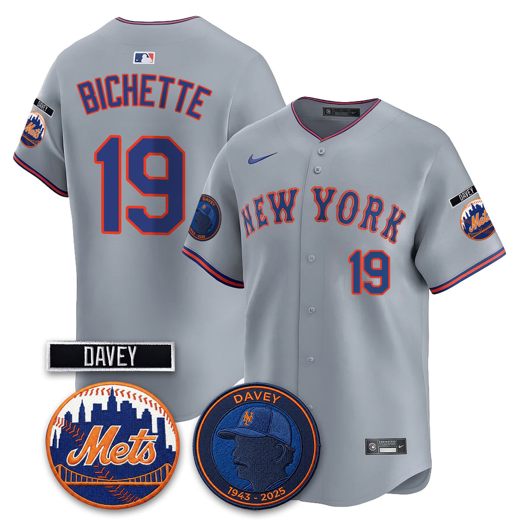 NYM 2026 Davey Johnson In Memoriam Vapor Limited Jersey - Stitched