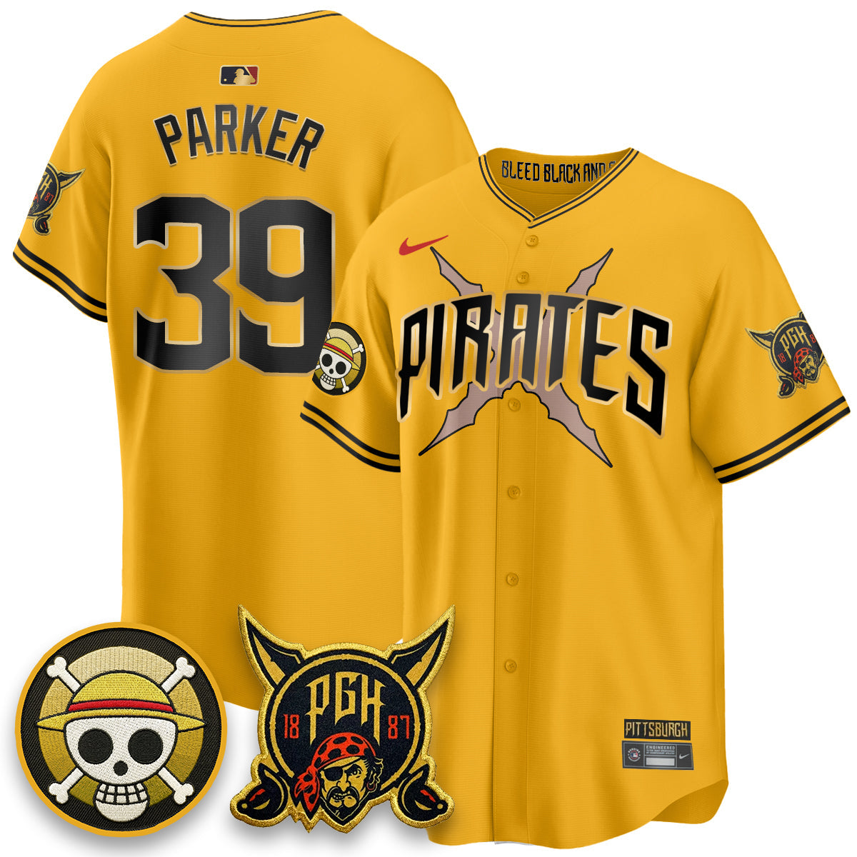 PIT 2026 City Connect x OP Vapor Limited Jersey - Stitched