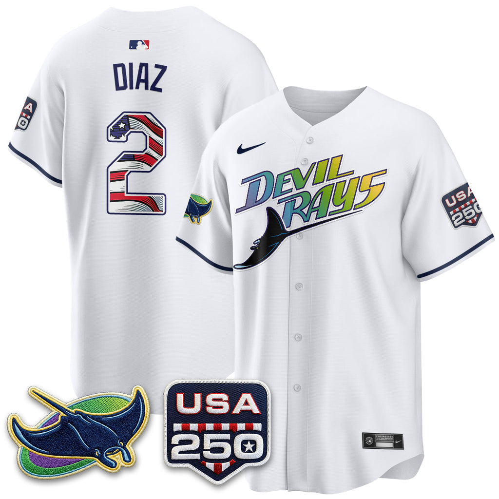 TB Independence Day USA 2026 City Connect Vapor Jersey - Stitched
