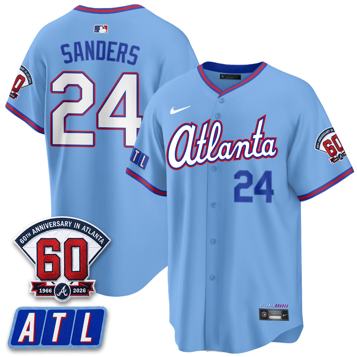 ATL 2026 60th Anniversary Vapor Limited Jersey - Stitched