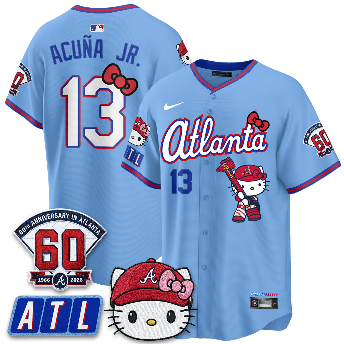 ATL x Meow KT 2026 Vapor Limited Jersey - Stitched