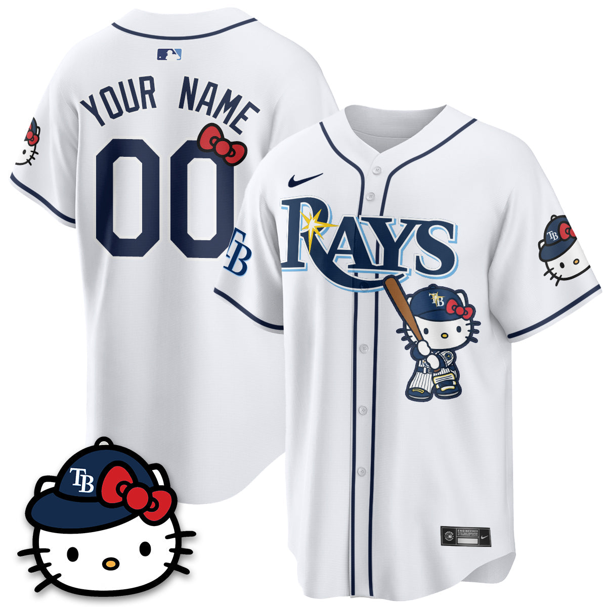 TB x Meow KT Edition Vapor Limited Custom Jersey - Stitched