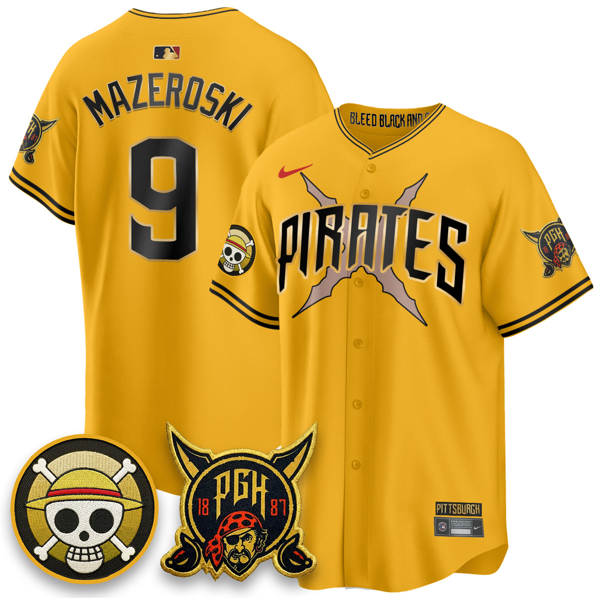 PIT 2026 City Connect x OP Vapor Limited Jersey - Stitched