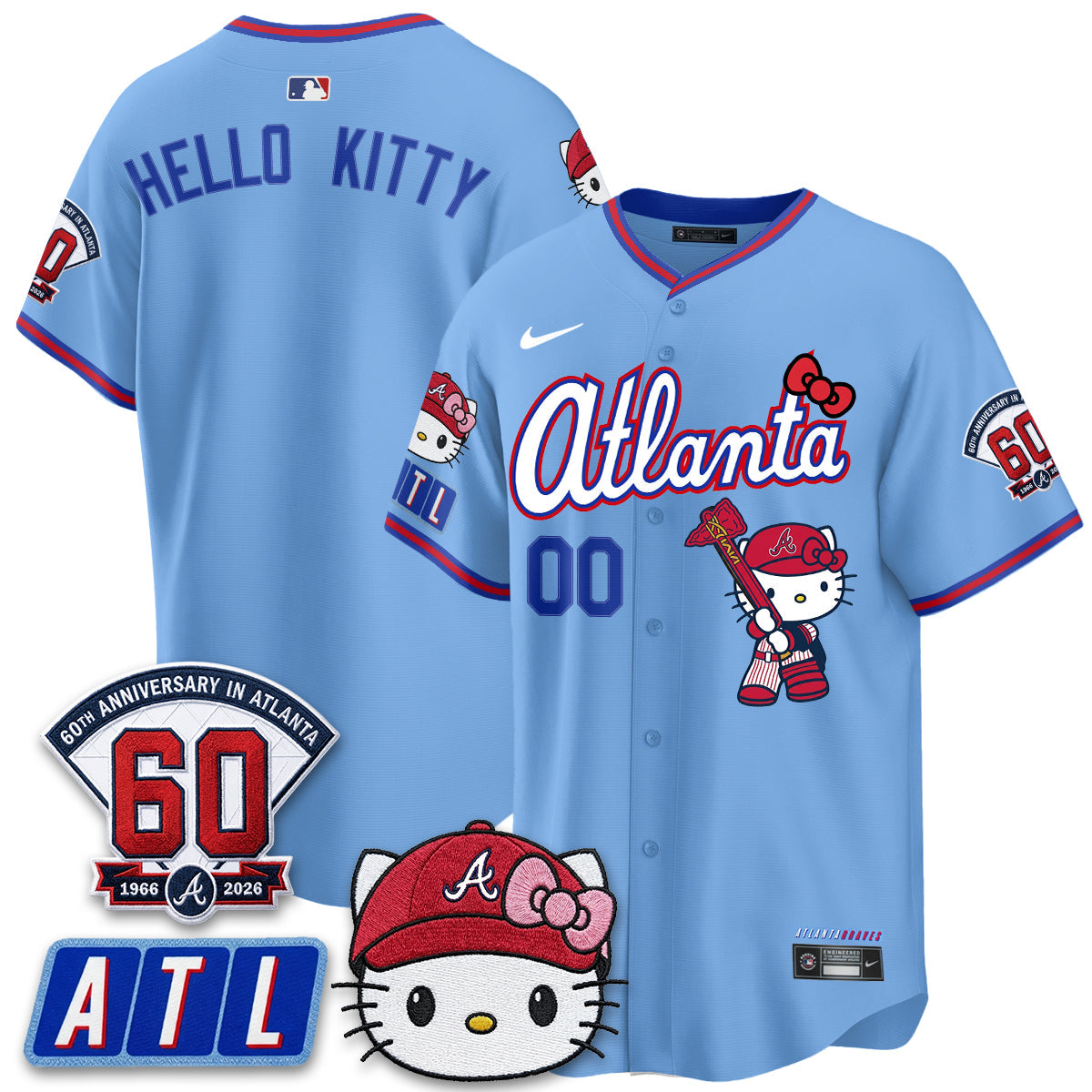 ATL x Meow KT 2026 Vapor Limited Jersey - Stitched