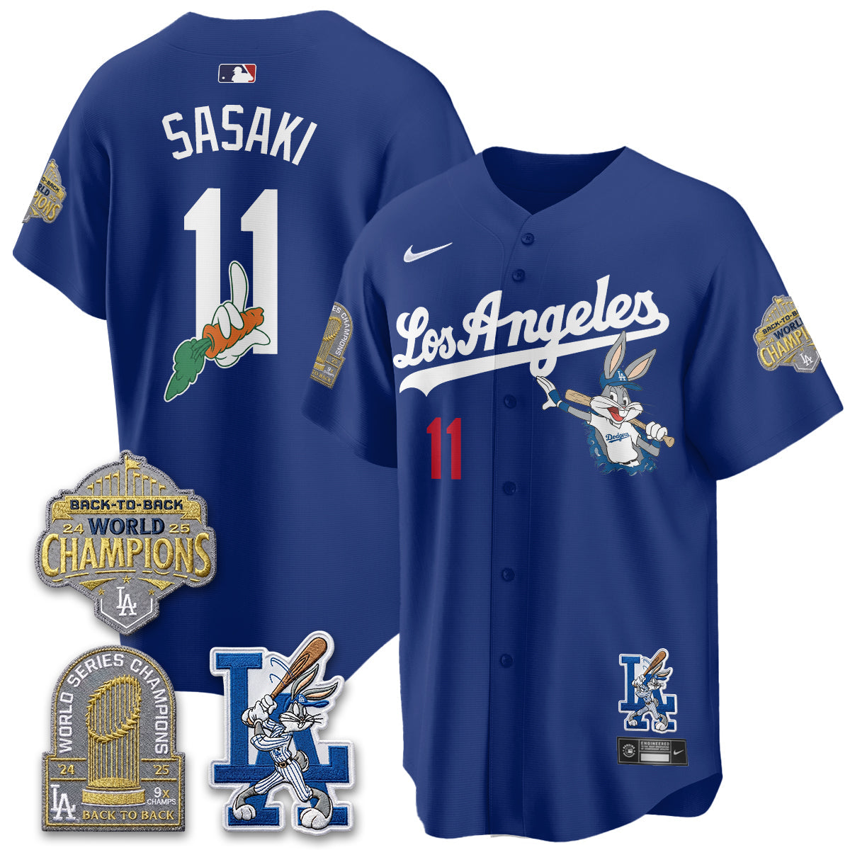 LAD Bunny Vapor Limited Jersey - Stitched