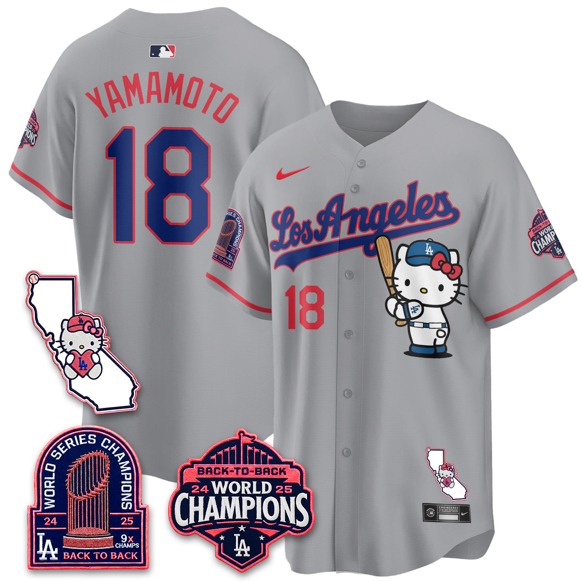 LAD x Meow KT 2026 Vapor Jersey - Stitched - V4