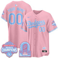 LAD x Bubblegum Vapor Custom Jersey - Stitched