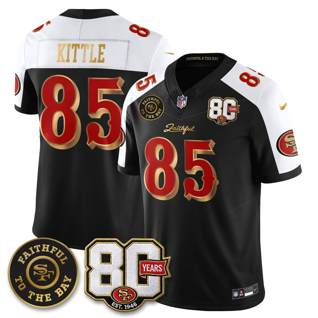 SF “Rivalries” Vapor Limited Jersey - Faithful To The Bay Patch - Stitched