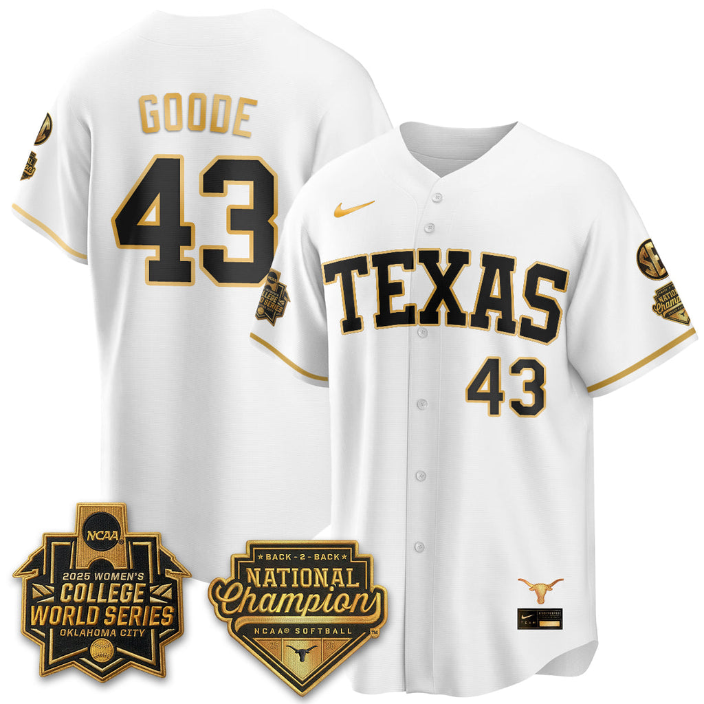 TEX Softball 2026 World Series (WCWS) Vapor Premier Limited Jersey - B2B Champs - Stitched