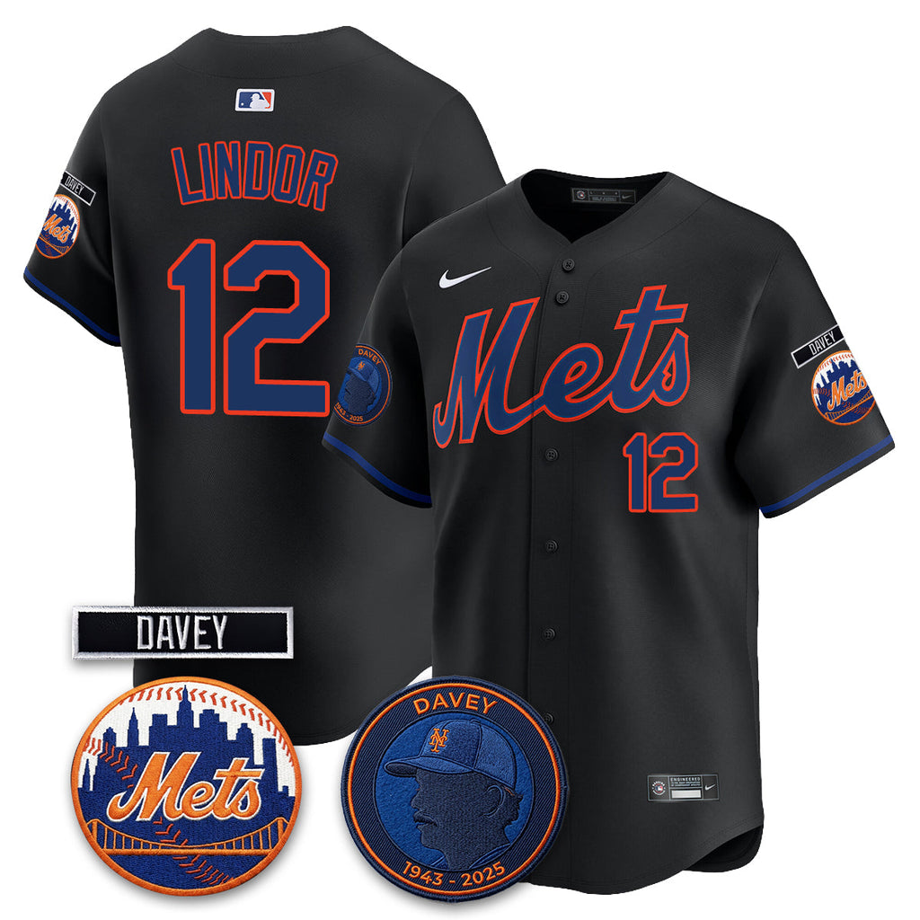 NYM 2026 Davey Johnson In Memoriam Vapor Limited Jersey - Stitched