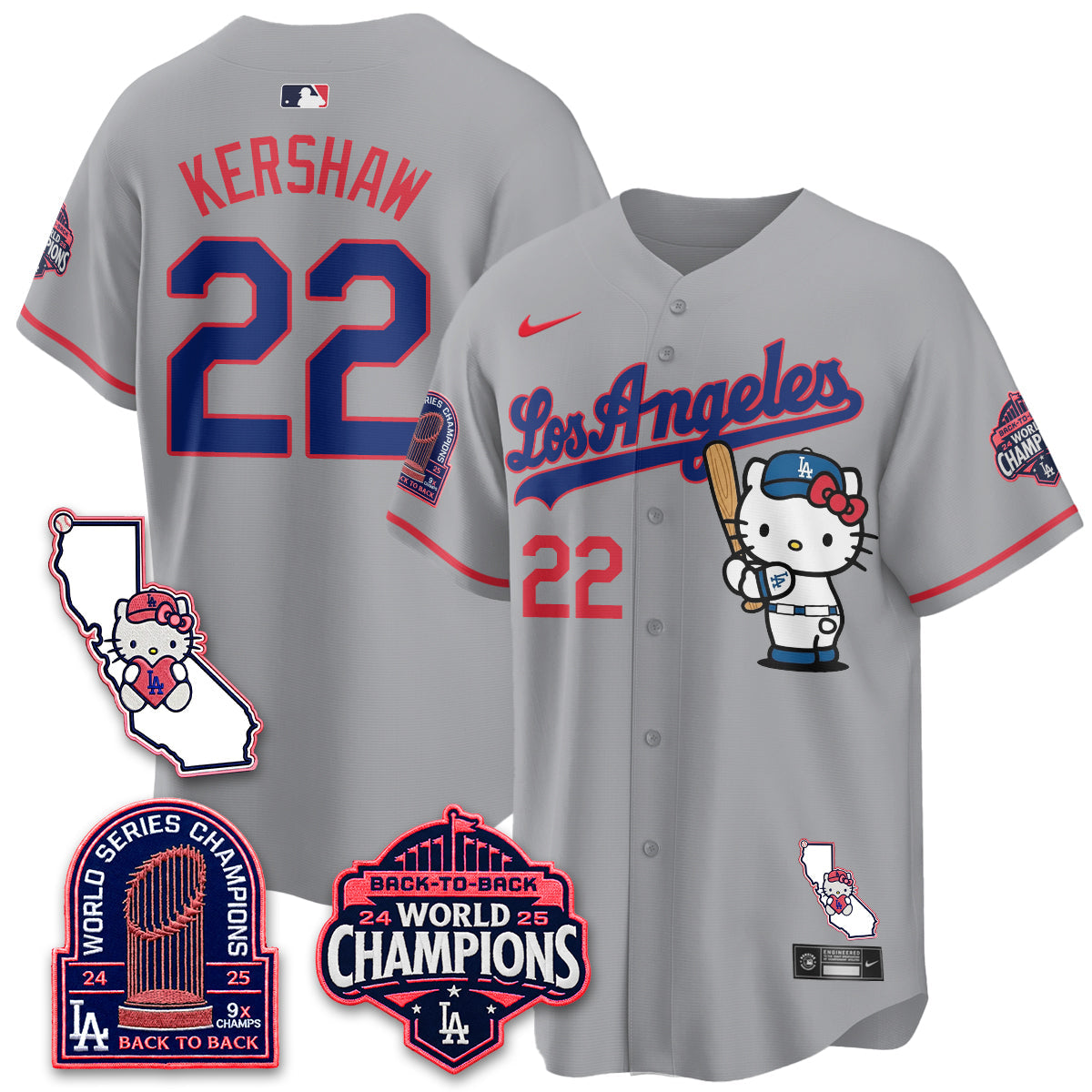 LAD x Meow KT 2026 Vapor Jersey - Stitched - V4