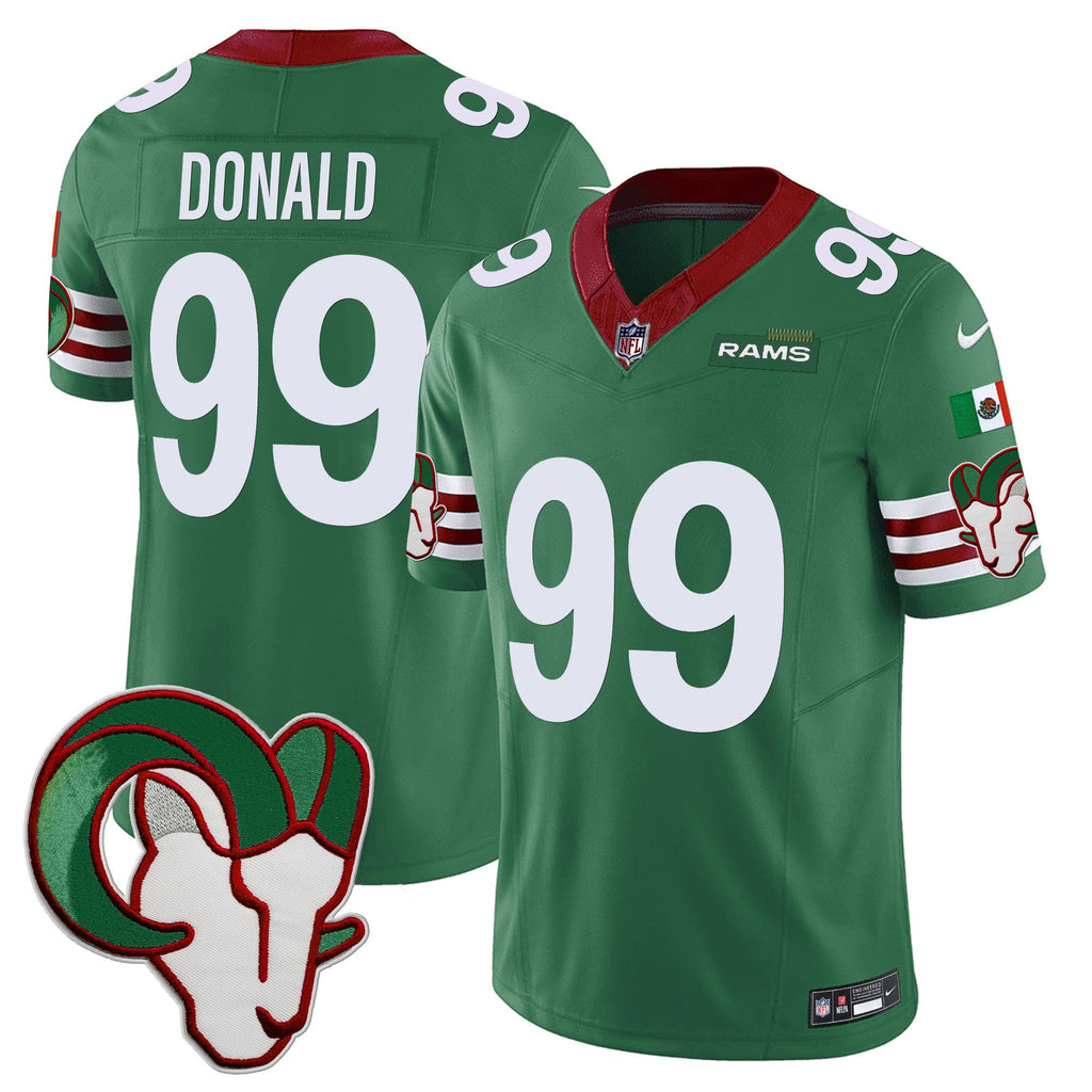 LAR Mexico Vapor Limited Jersey - Stitched