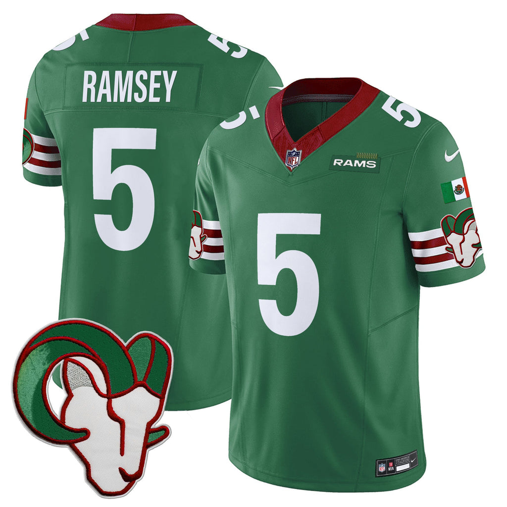 LAR Mexico Vapor Limited Jersey - Stitched