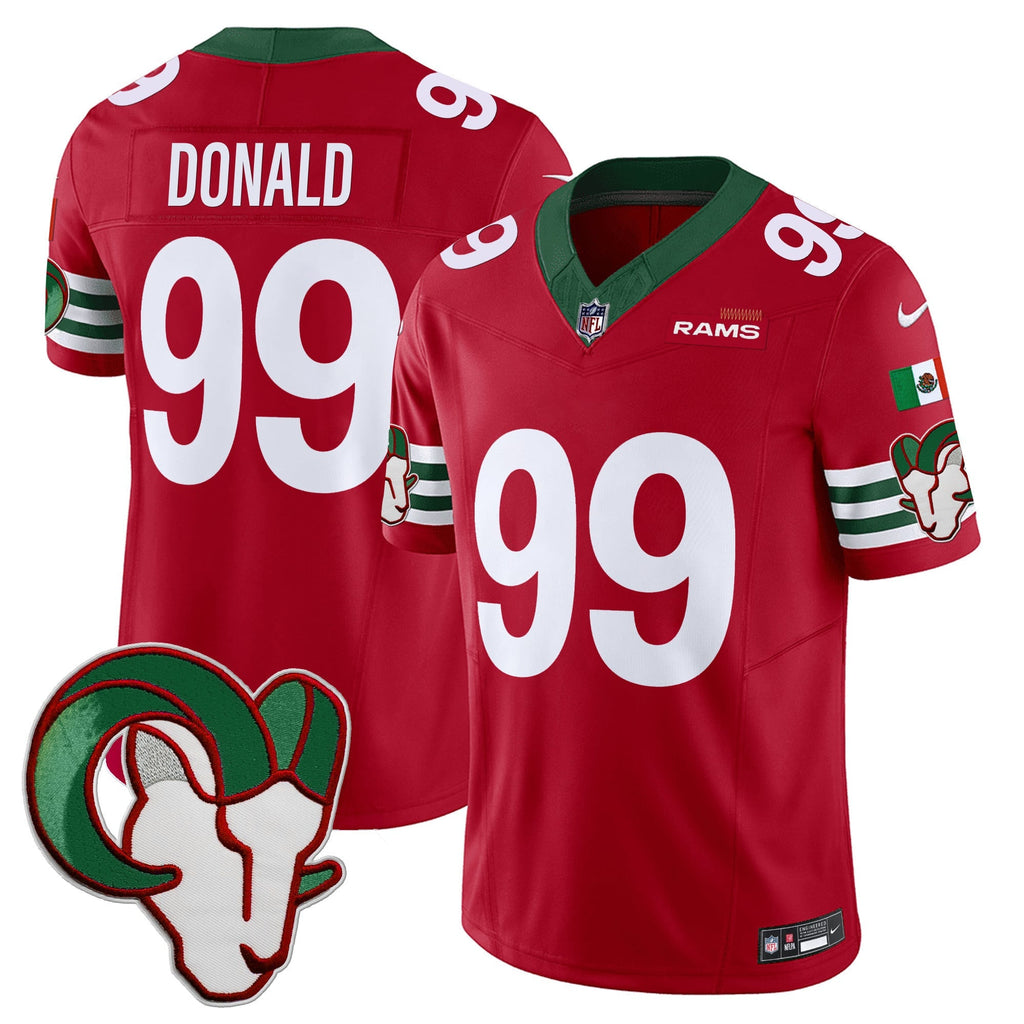 LAR Mexico Vapor Limited Jersey - Stitched