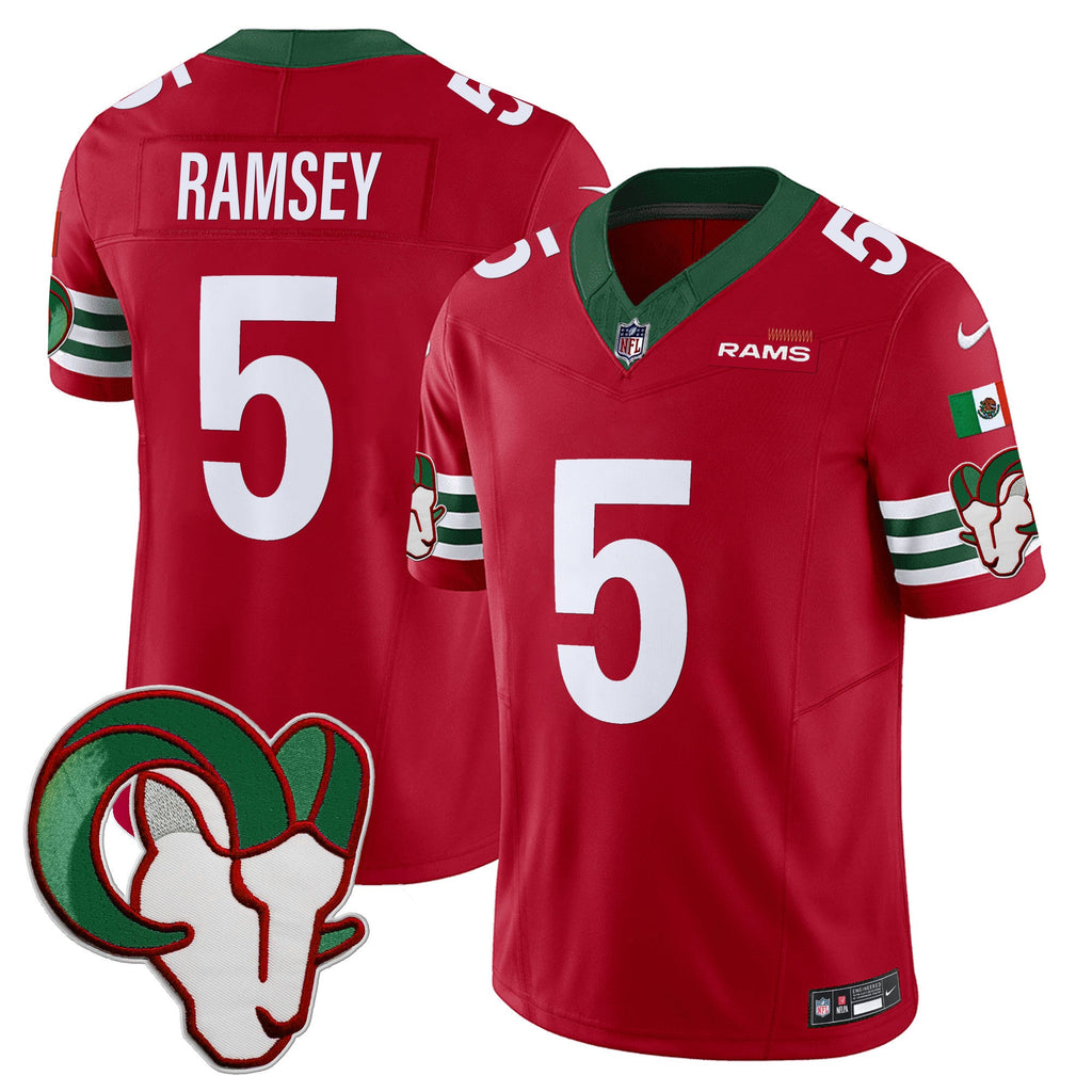 LAR Mexico Vapor Limited Jersey - Stitched