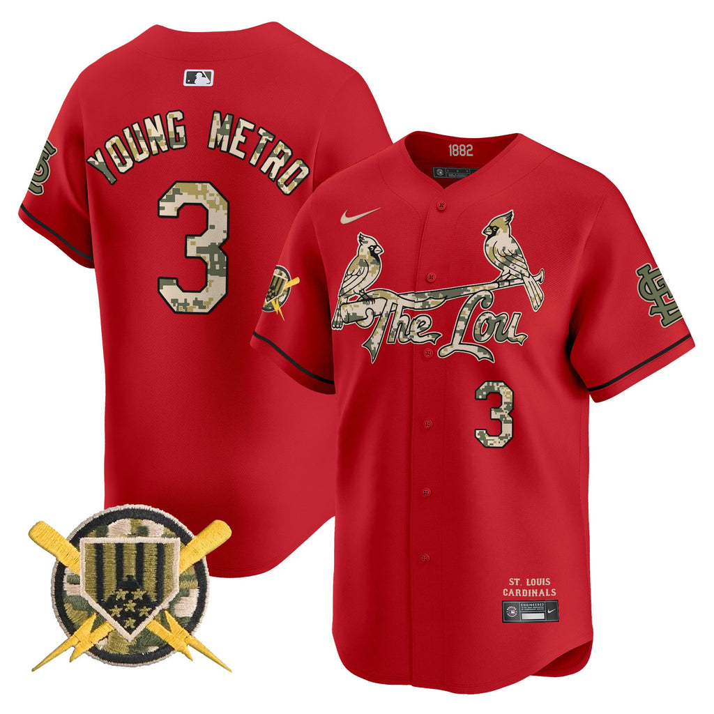 STL Armed Forces Day Vapor Premier Limited Jersey - Stitched