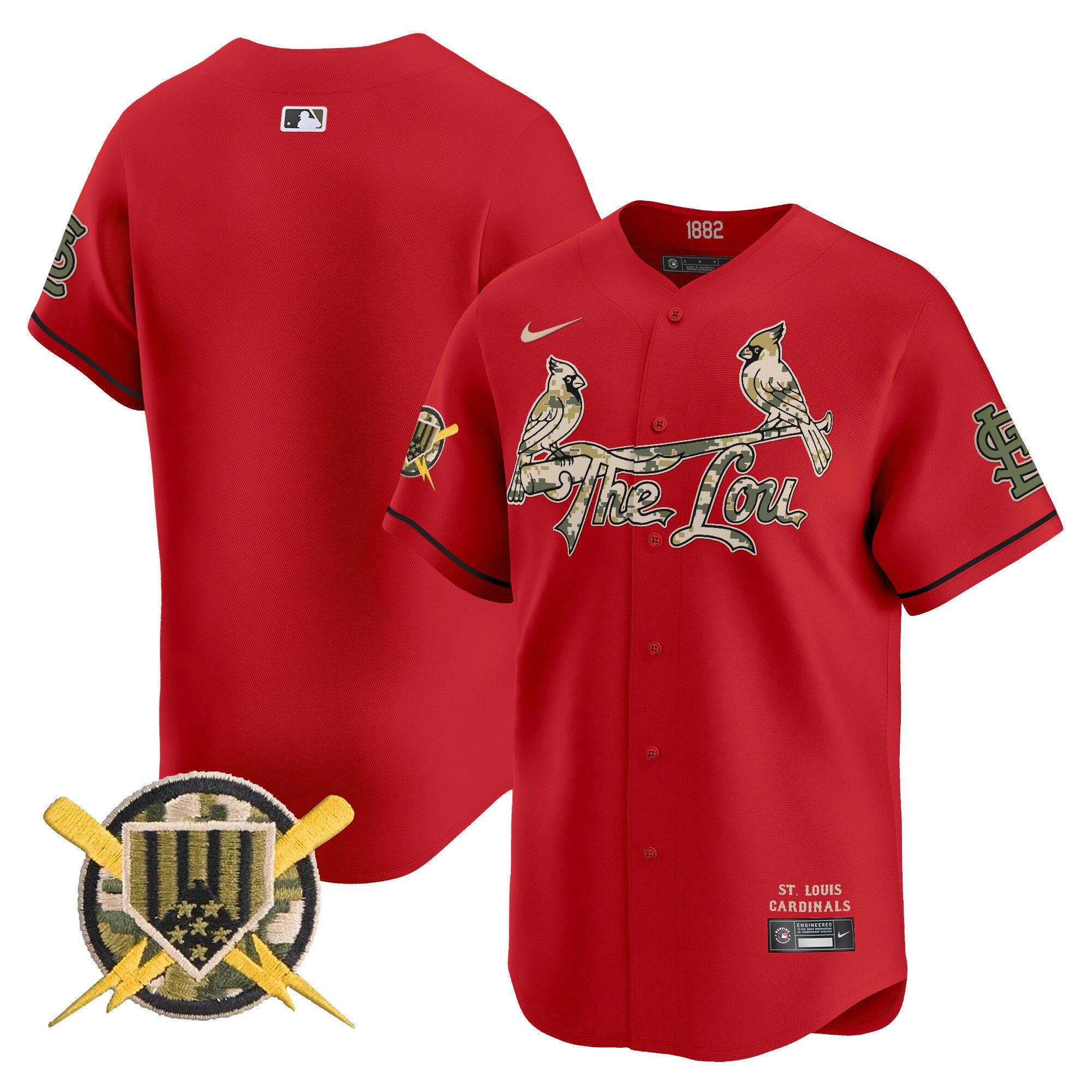STL Armed Forces Day Vapor Premier Limited Jersey - Stitched