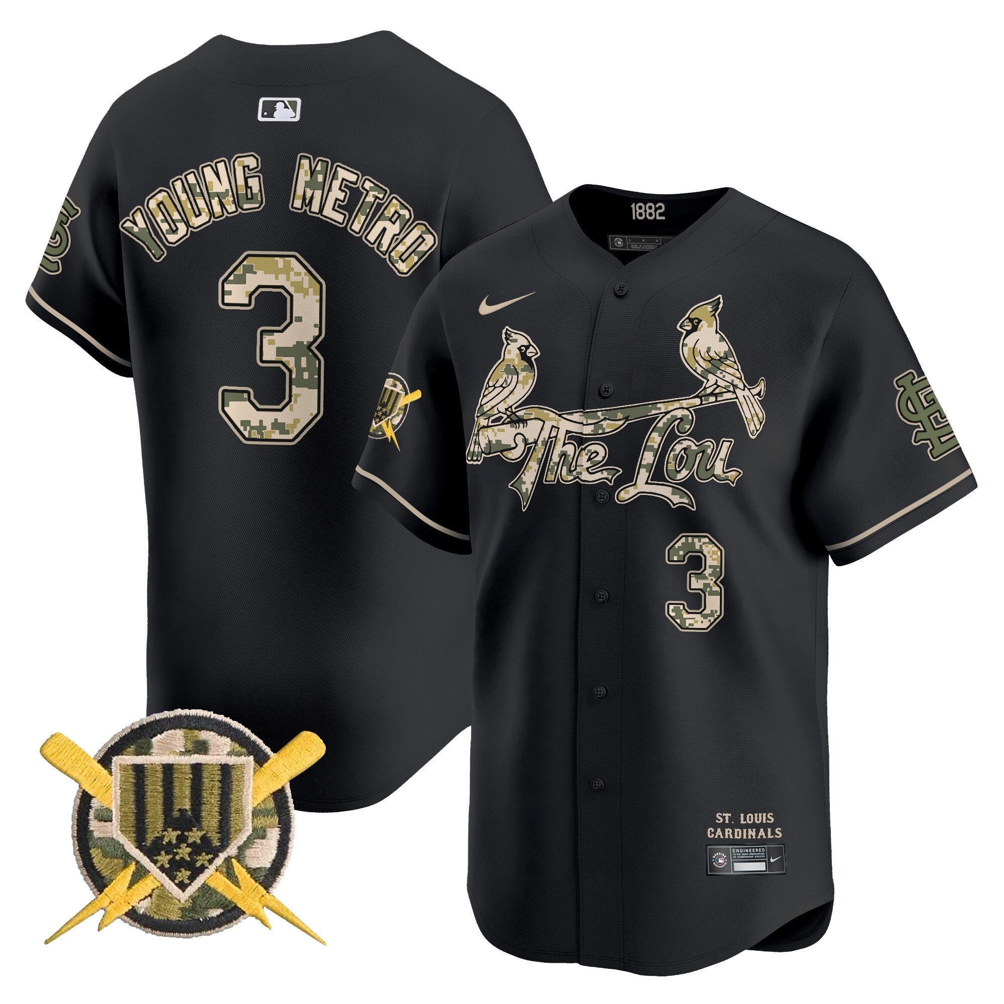 STL Armed Forces Day Vapor Premier Limited Jersey - Stitched