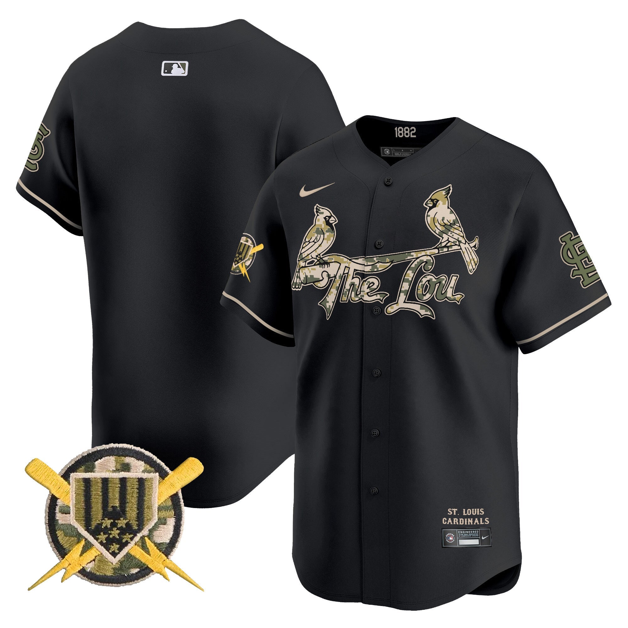 STL Armed Forces Day Vapor Premier Limited Jersey - Stitched