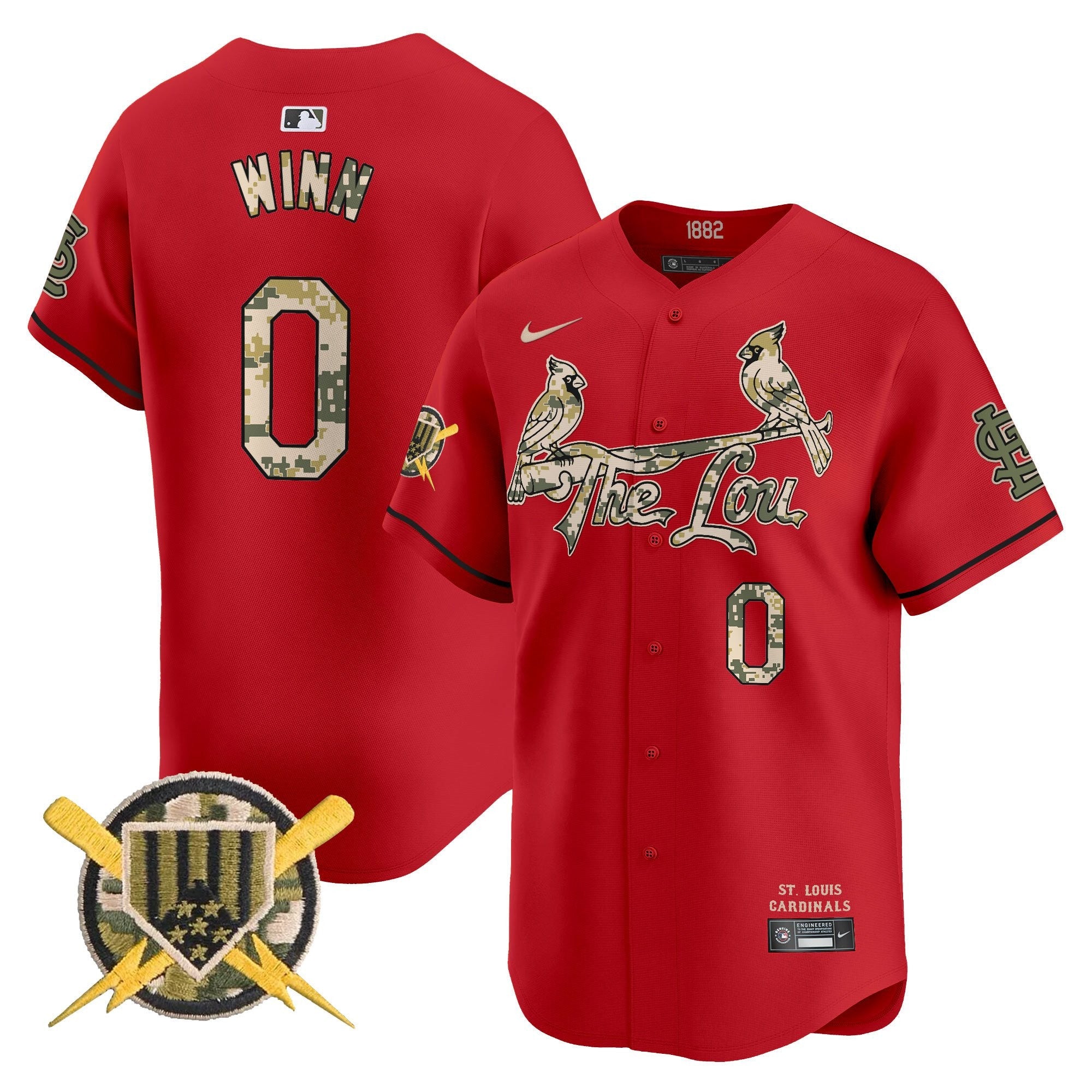 STL Armed Forces Day Vapor Premier Limited Jersey - Stitched