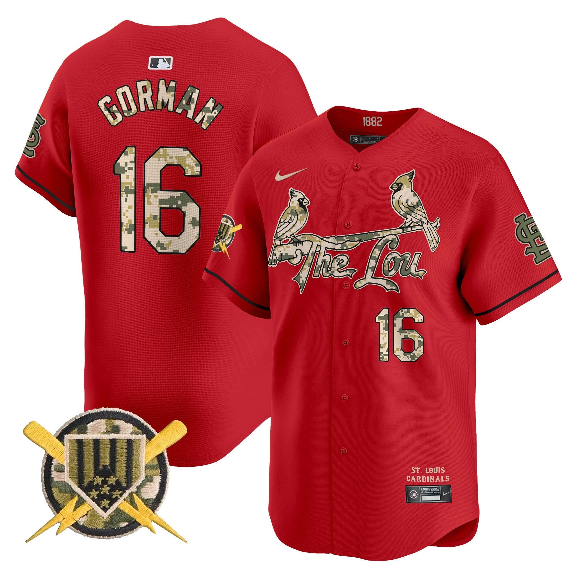 STL Armed Forces Day Vapor Premier Limited Jersey - Stitched