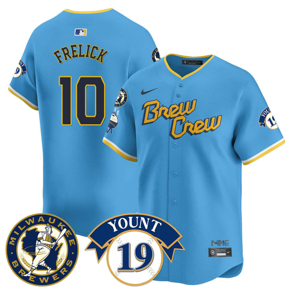 MB 2025 Limited Jersey - Robin Yount Patch - Stitched