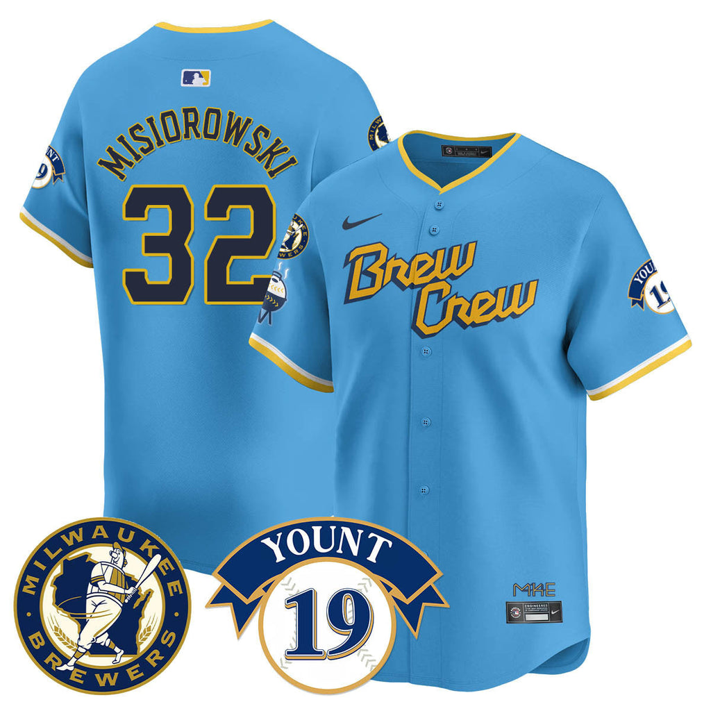 MB 2025 Limited Jersey - Robin Yount Patch - Stitched