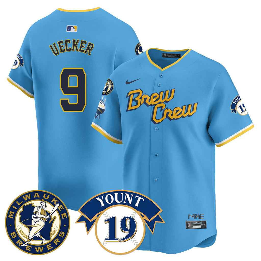MB 2025 Limited Jersey - Robin Yount Patch - Stitched