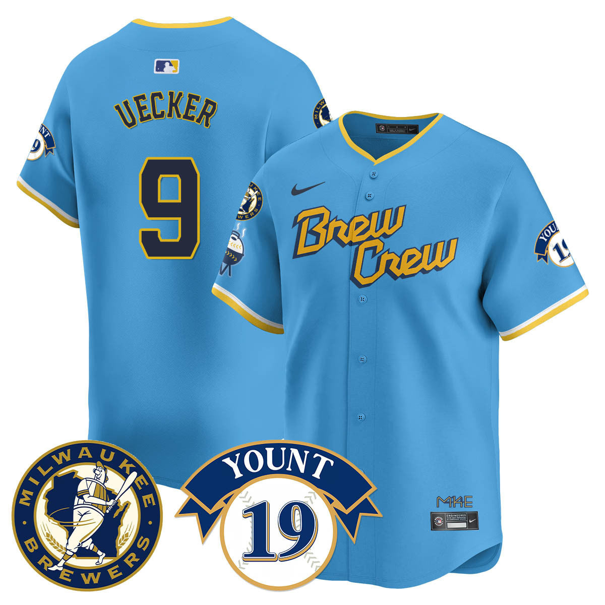 MB 2025 Limited Jersey - Robin Yount Patch - Stitched