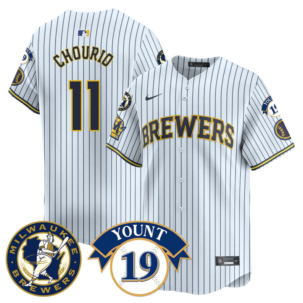 MB 2025 Limited Jersey - Robin Yount Patch - Stitched