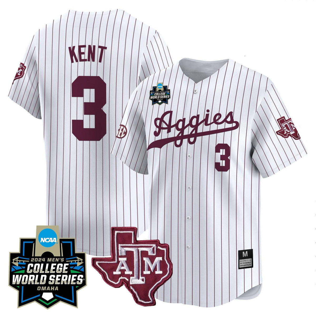 Aggies 2024 College World Series Vapor Premier Limited Jersey