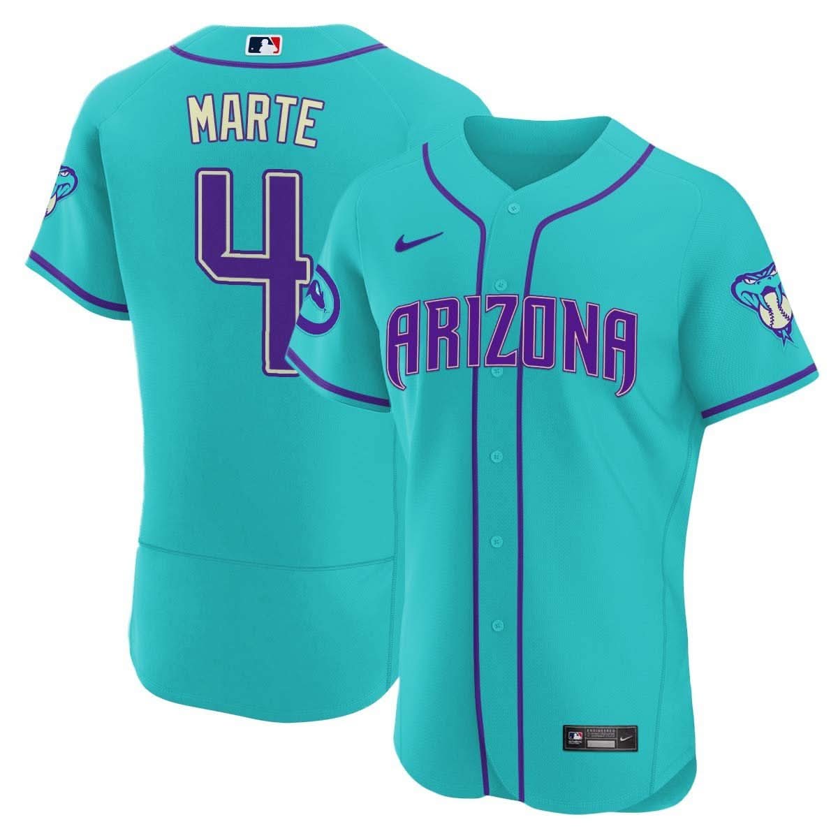 2024 AD Teal Purple Jersey - Stitched