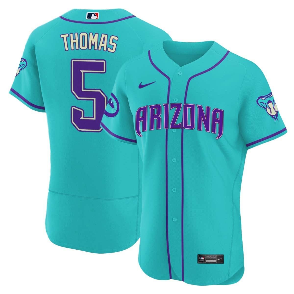2024 AD Teal Purple Jersey - Stitched