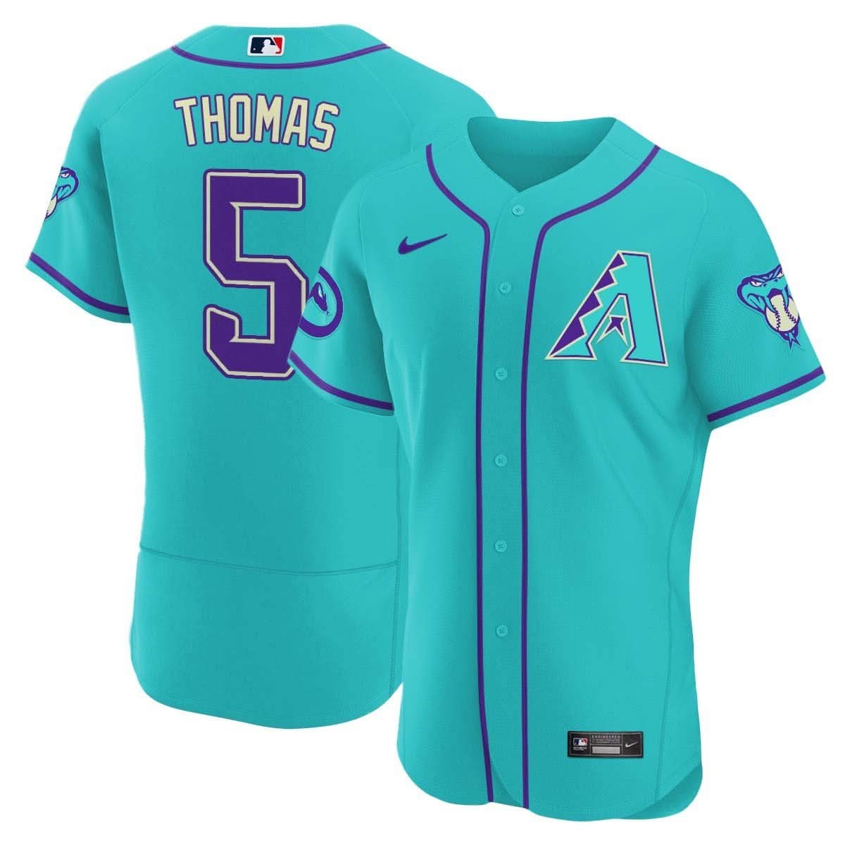 2024 AD Teal Purple Jersey - Stitched