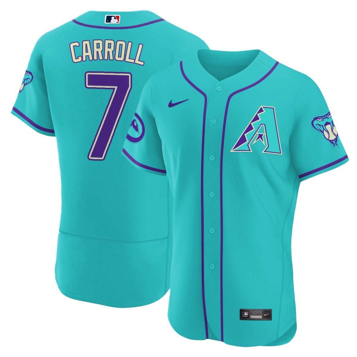 2024 AD Teal Purple Jersey - Stitched